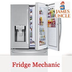 Fridge mechanic Mr. Nitai Paul in New Barrackpore